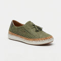 Slip On Schuhe Damen | Perforiertes Design & Komfort-Sohle
