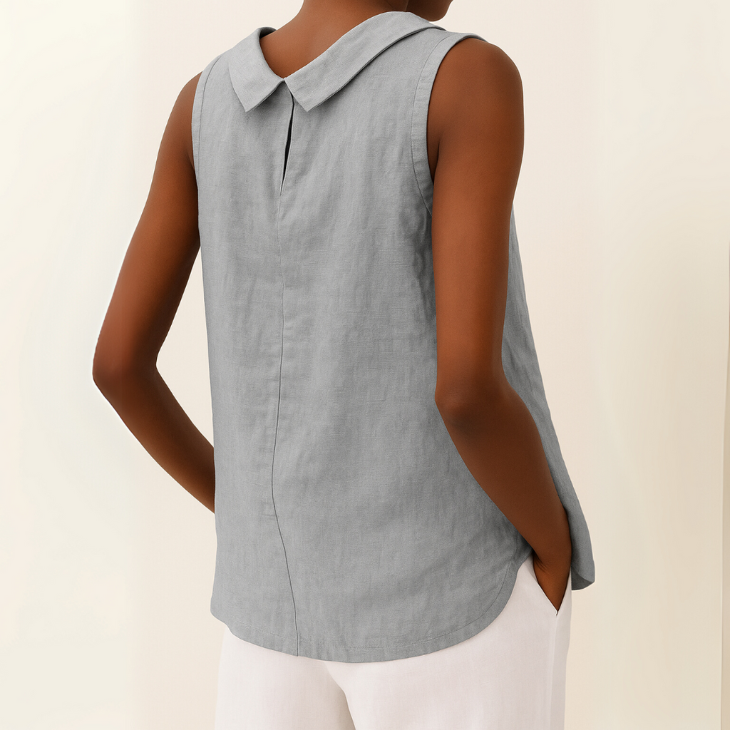 Sommer Top Damen | Rollkragen & Cleaner Minimalistischer Schnitt