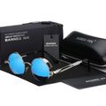 Sonnenbrille Retro Runde Herren | Polarisiert & Steampunk Design