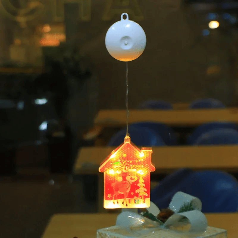 SparkleLights | LED-Lampe in Schneeflocken- und Sternform für die Weihnachtsdekoration