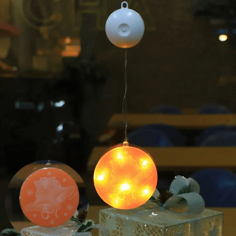 SparkleLights | LED-Lampe in Schneeflocken- und Sternform für die Weihnachtsdekoration