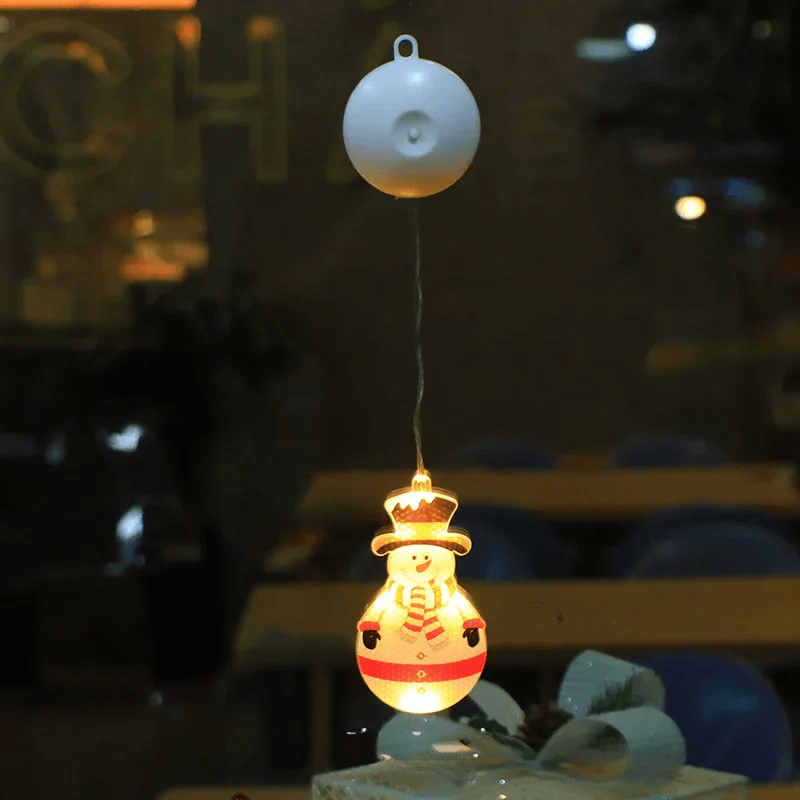 SparkleLights | LED-Lampe in Schneeflocken- und Sternform für die Weihnachtsdekoration