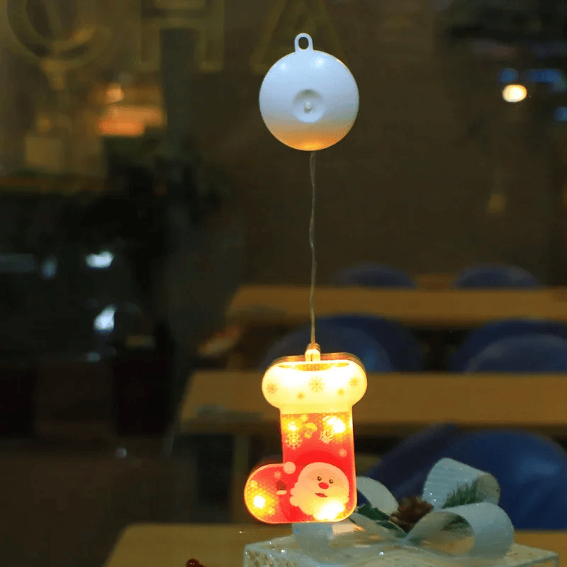 SparkleLights | LED-Lampe in Schneeflocken- und Sternform für die Weihnachtsdekoration