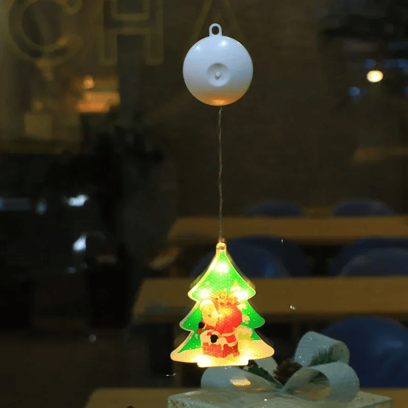 SparkleLights | LED-Lampe in Schneeflocken- und Sternform für die Weihnachtsdekoration