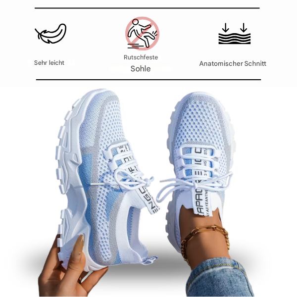 AIRSYNQ™ – ATMUNGSAKTIVE DAMENSNEAKERS FÜR KOMFORT DEN GANZEN TAG