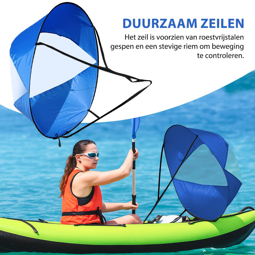 SpeedSail Faltbares Kajaksegel – Effektiv und einfach zu bedienen