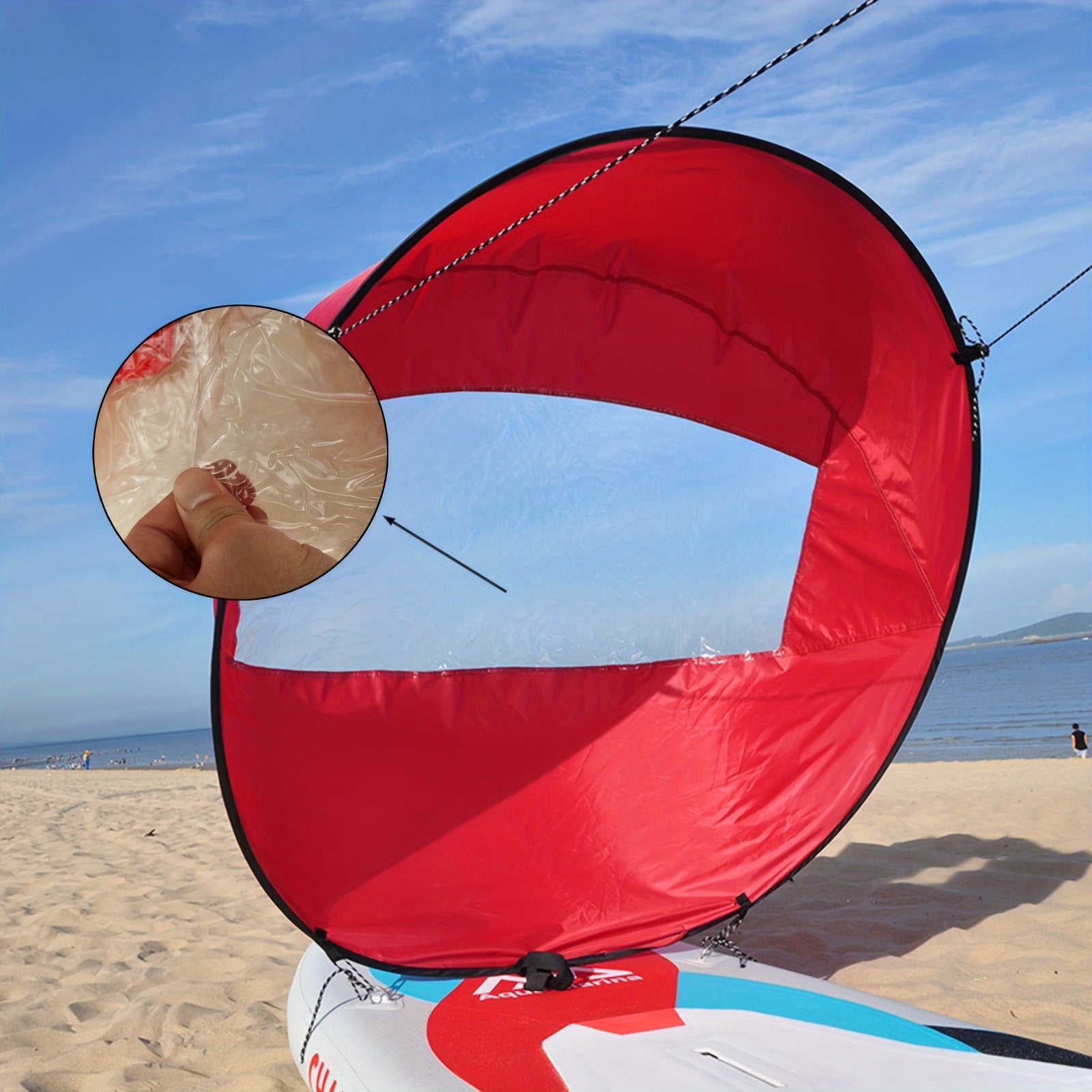 SpeedSail Faltbares Kajaksegel – Effektiv und einfach zu bedienen