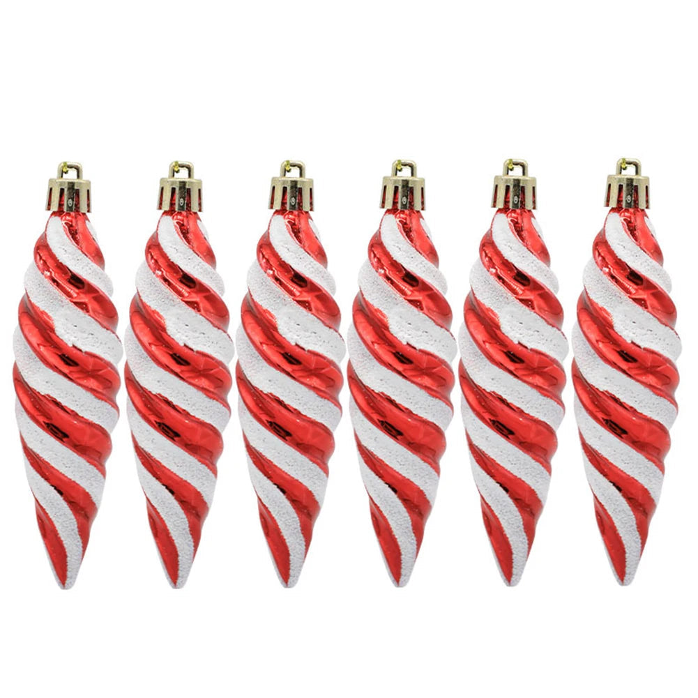 Spiralornamente | Weihnachtskugel-Anhänger-Set