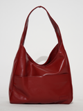 Stilvolle Damen-Schultertasche aus praktischem veganem Leder