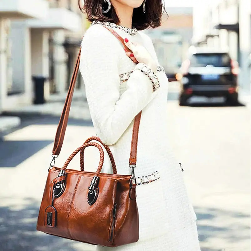 Stilvolle, geräumige Damenhandtasche in eleganter Premium-Qualität