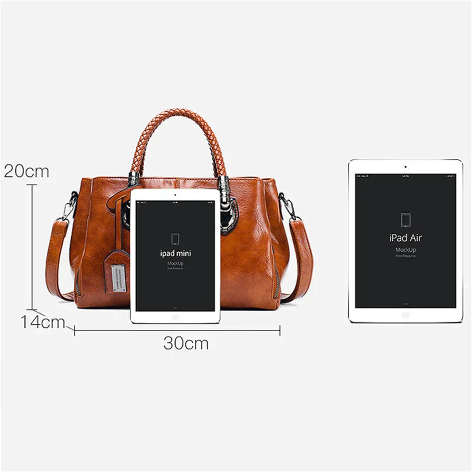 Stilvolle, geräumige Damenhandtasche in eleganter Premium-Qualität