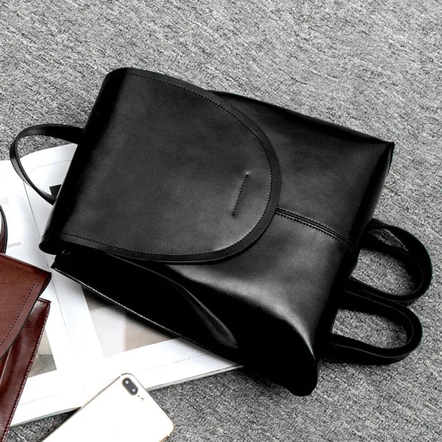 Stilvoller Damen-Laptop-Rucksack für Arbeit und Reisen, strapazierfähiges Material