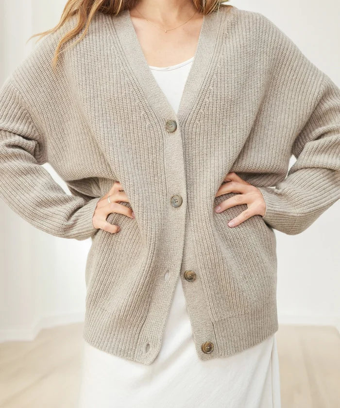 Strickjacke Damen | Fallschulter & Oversized