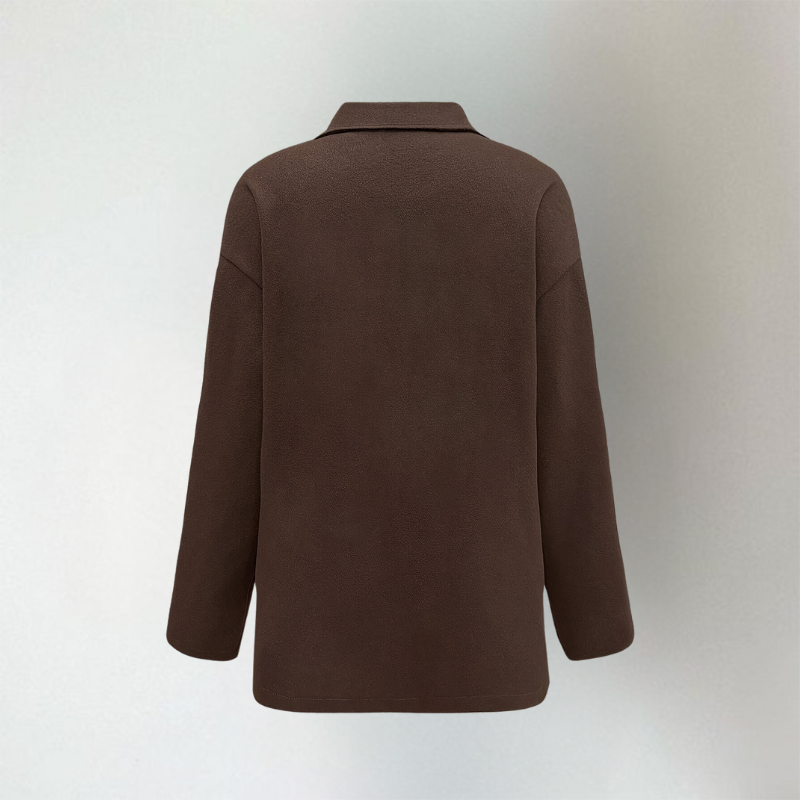 Strickjacke Damen | Hemdkragen & Oversized-Schnitt