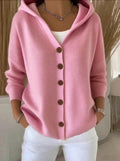 Strickjacke Damen | Kuschelig mit Kapuze