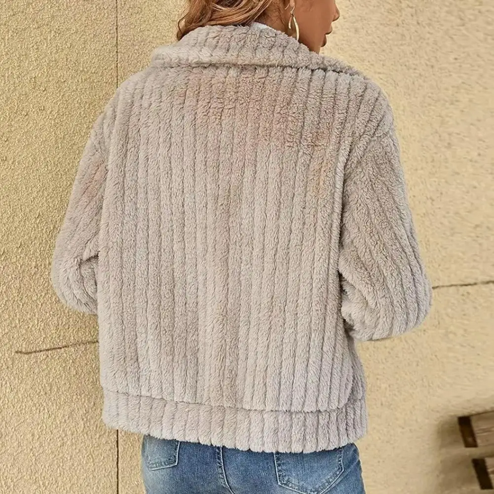 Strickjacke Damen | Kuschelweich & Zipper mit Reverskragen