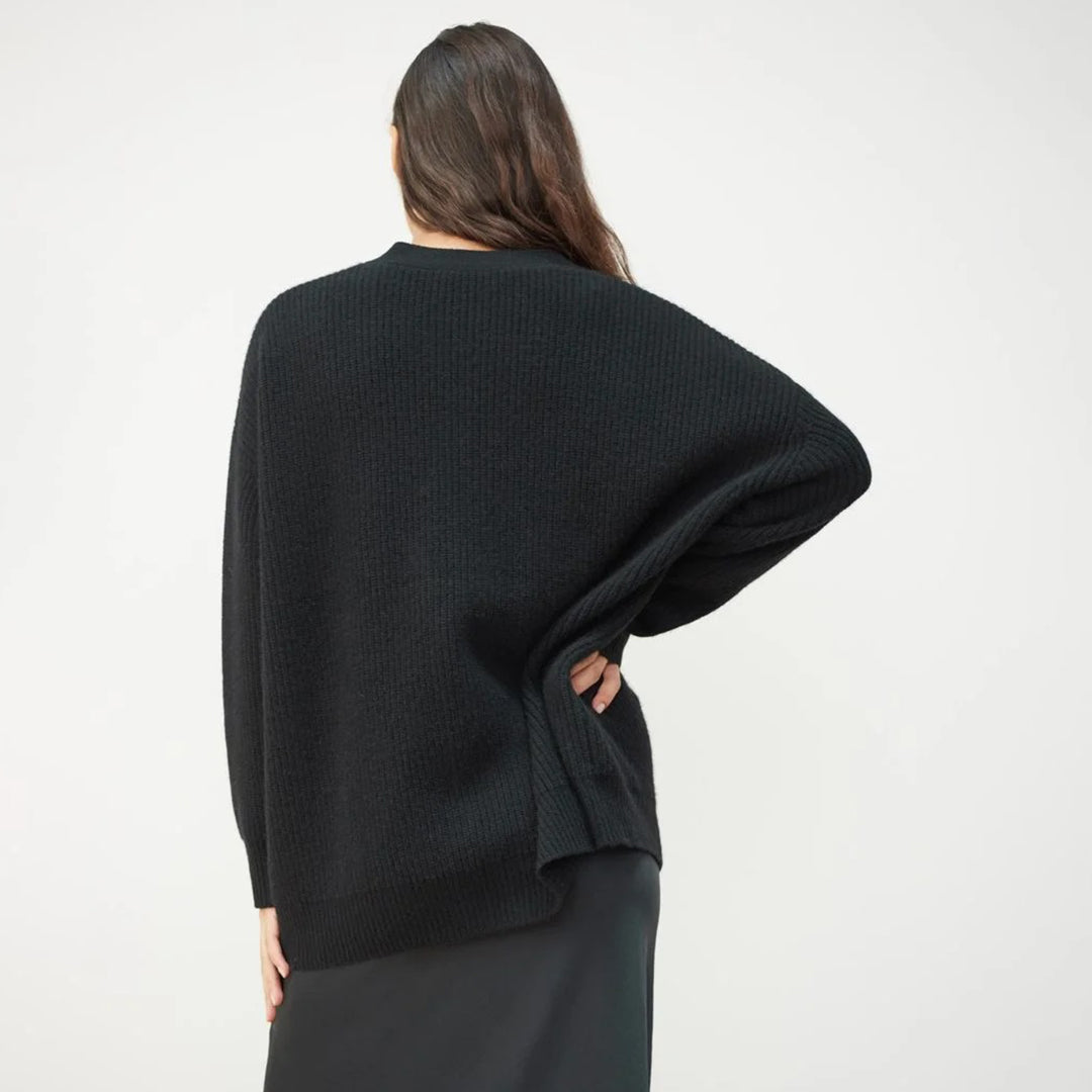 Strickjacke Damen | Oversized & V-Ausschnitt