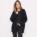 Strickjacke Damen | Oversized & V-Ausschnitt