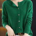 Strickjacke Damen | Rundhals & Softtouch