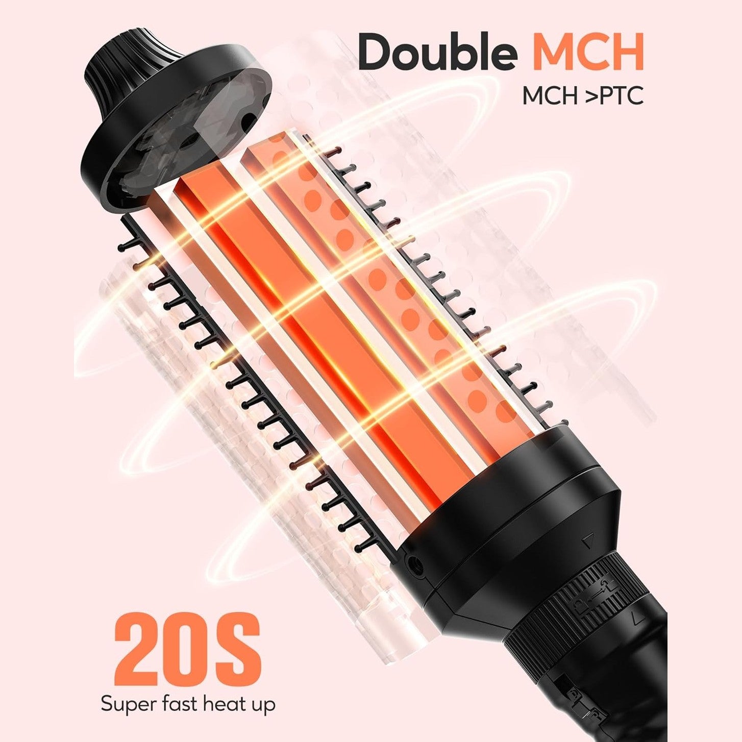 StyleSphere | 3-in-1 Ionen-Haarstyler für glatte, glänzende und frizzfreie Locken