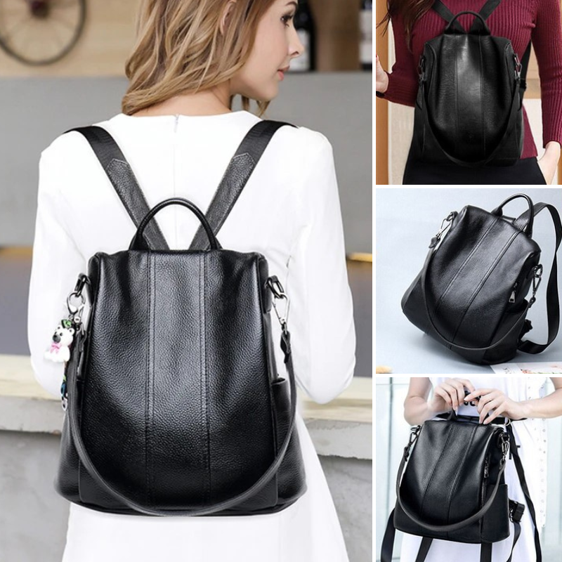 Stylischer, diebstahlsicherer Damenrucksack, strapazierfähig und wasserdicht
