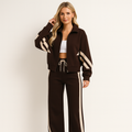 Stylisches zweiteiliges Trainingsset für Damen – Eleganz und Komfort für Alltag und Freizeit