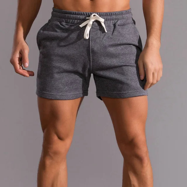 Leonel | Herren Jogger Shorts mit Kordelzug und Taschen