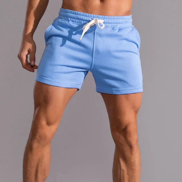 Leonel | Herren Jogger Shorts mit Kordelzug und Taschen