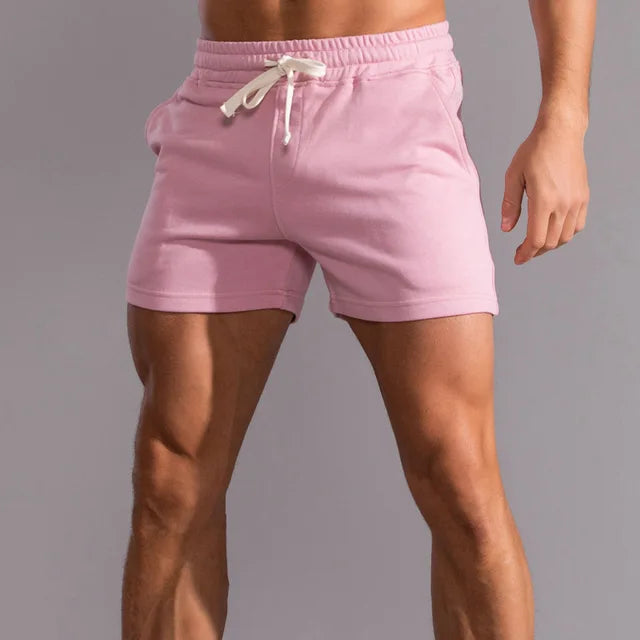 Leonel | Herren Jogger Shorts mit Kordelzug und Taschen