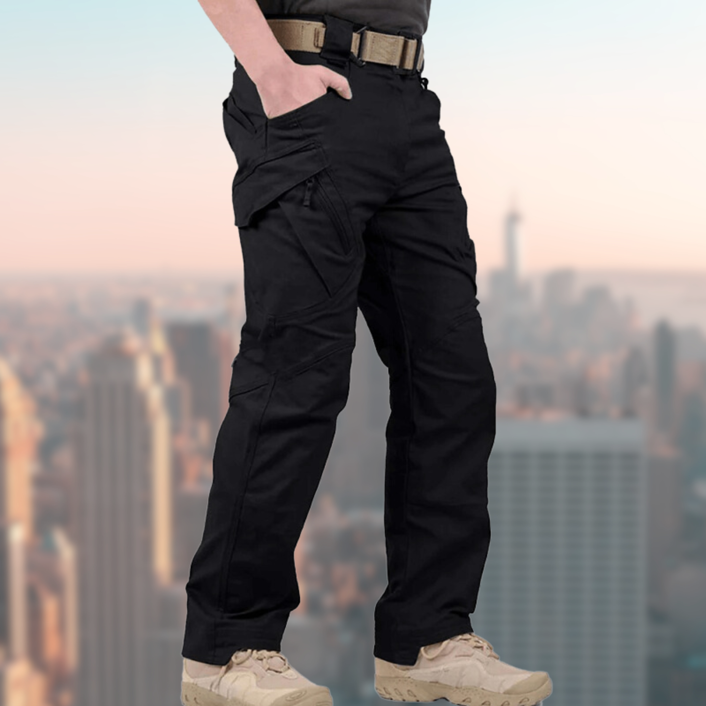 Taktische Hosen Herren | Cargo-Taschen & Gerades Bein
