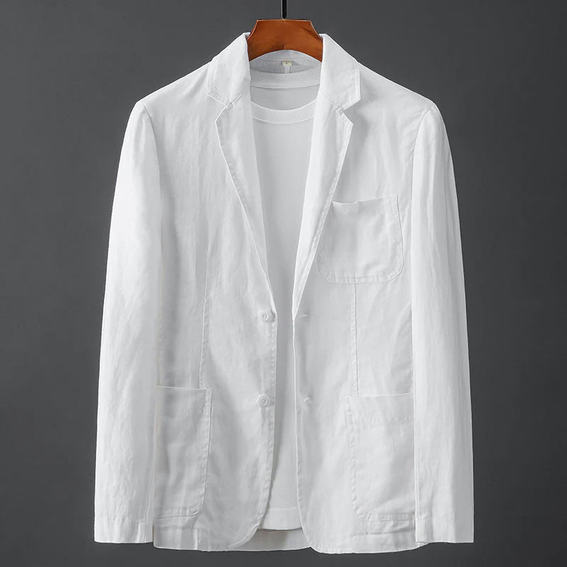 Herren Sommer Reverskragen Leichte Blazer