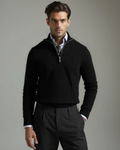 JAN™ | ZIP-PULLOVER MIT MUSTER