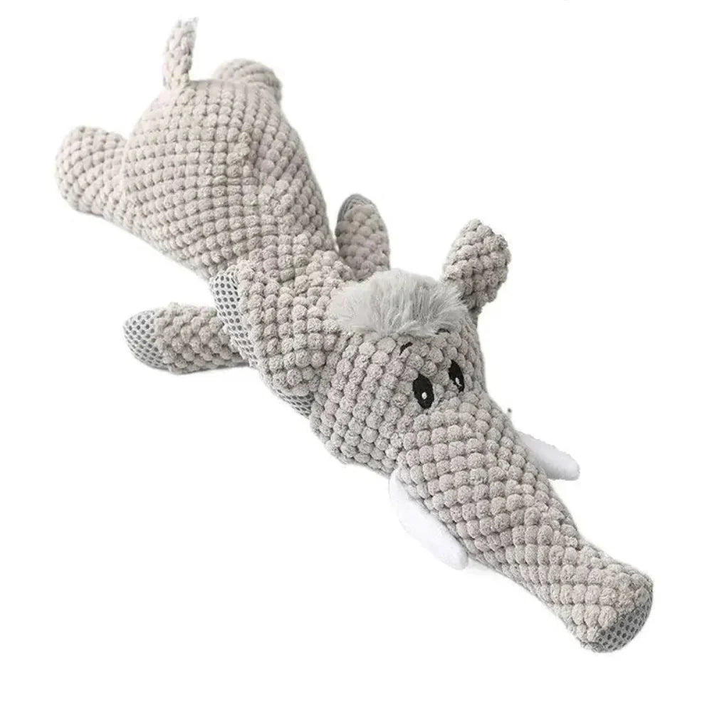 TuffPaw | Strapazierfähiges Plüsch-Hundespielzeug für kräftig und aktiv Kauer