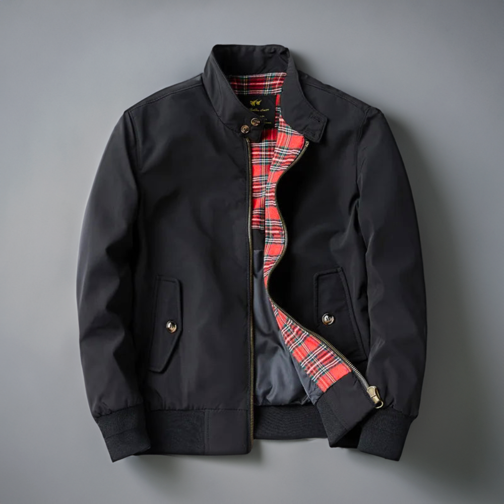Übergangsjacke Herren | Reißverschluss & Windschutz