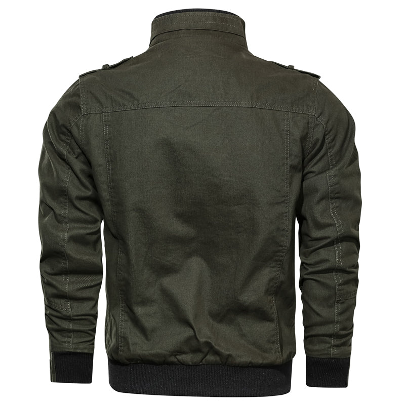 Übergangsjacke Herren | Stehkragen & Klassischer Utility-Look