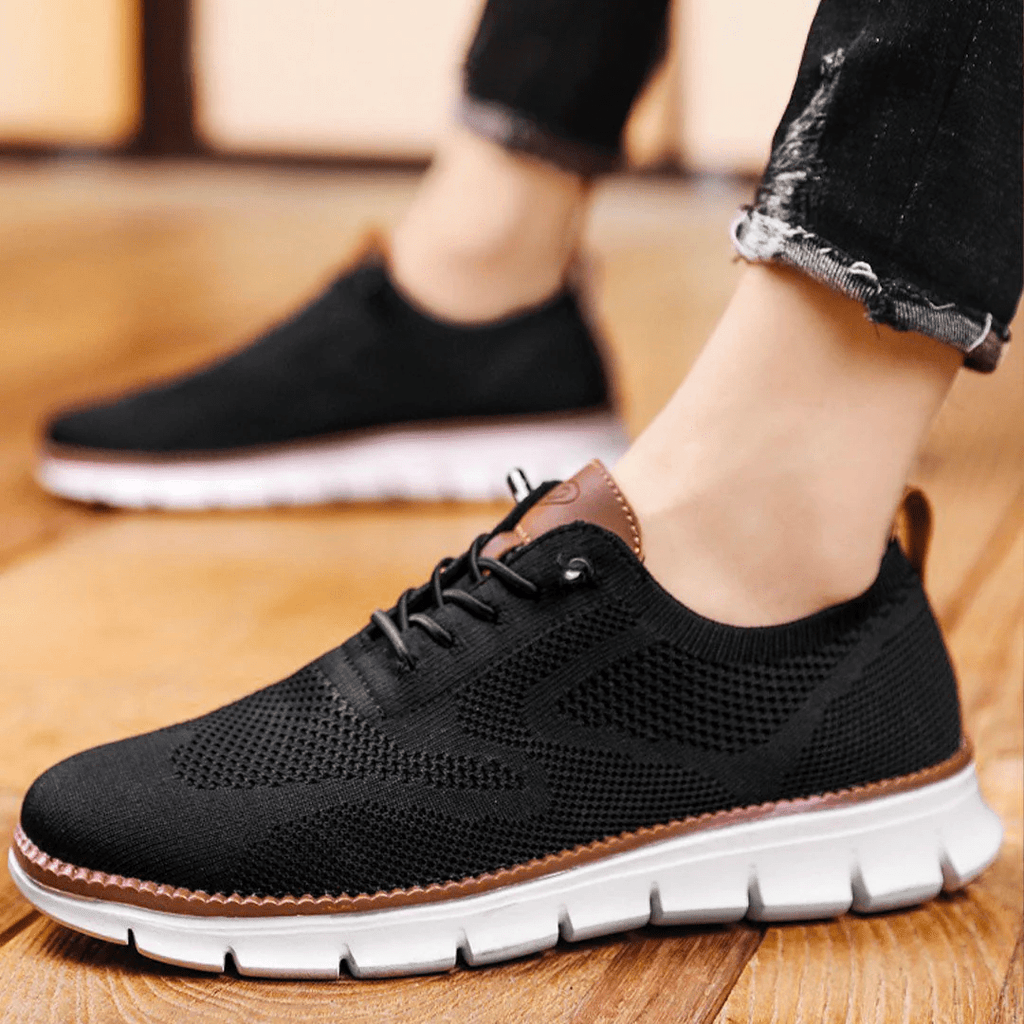 Ultrabequeme Herrenschuhe | Federleichter Komfort & Dämpfende Sohle