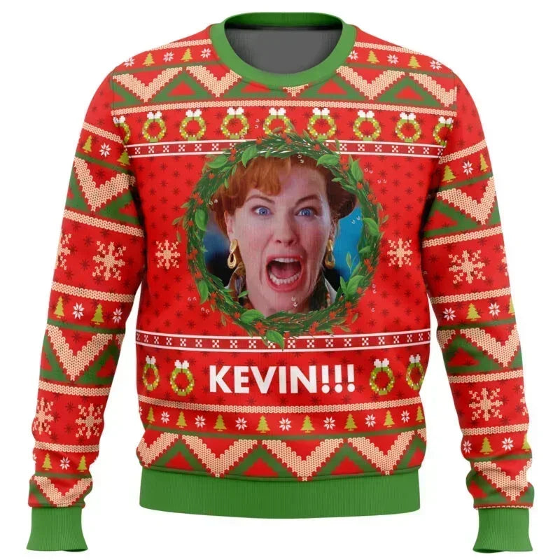 Unisex Festlicher Weihnachtspullover Gemütlich Strick Modernes Design