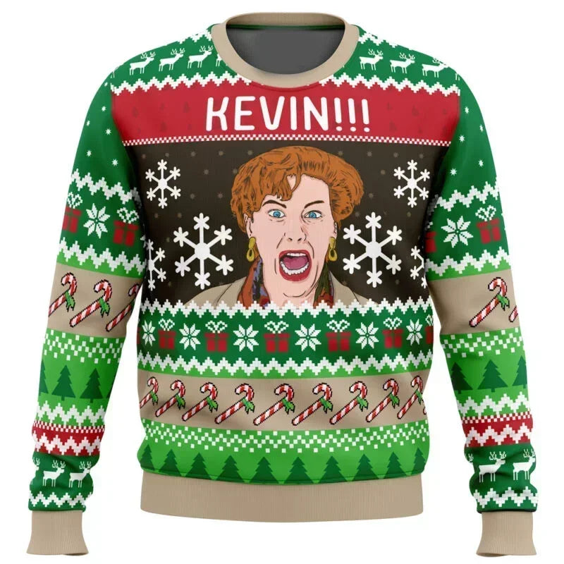 Unisex Festlicher Weihnachtspullover Gemütlich Strick Modernes Design