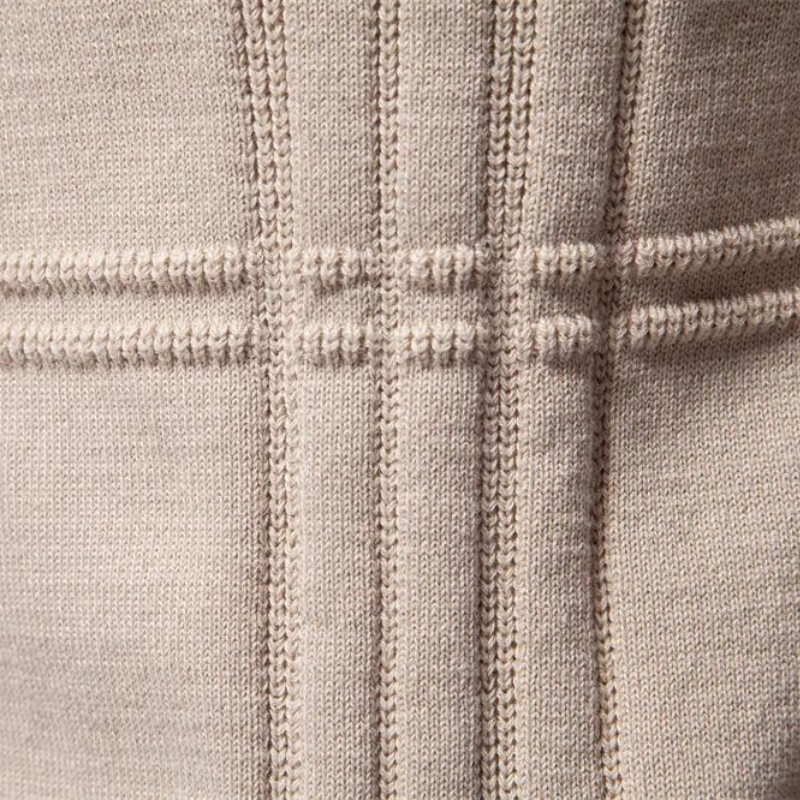 LEANDRO | ELEGANTER HERRENPULLOVER MIT KAROMUSTER