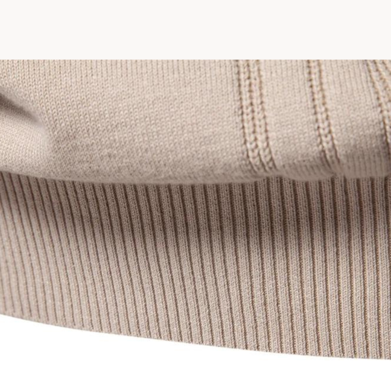 LEANDRO | ELEGANTER HERRENPULLOVER MIT KAROMUSTER