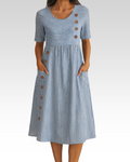 Ysolina | Figurschmeichelndes Midikleid