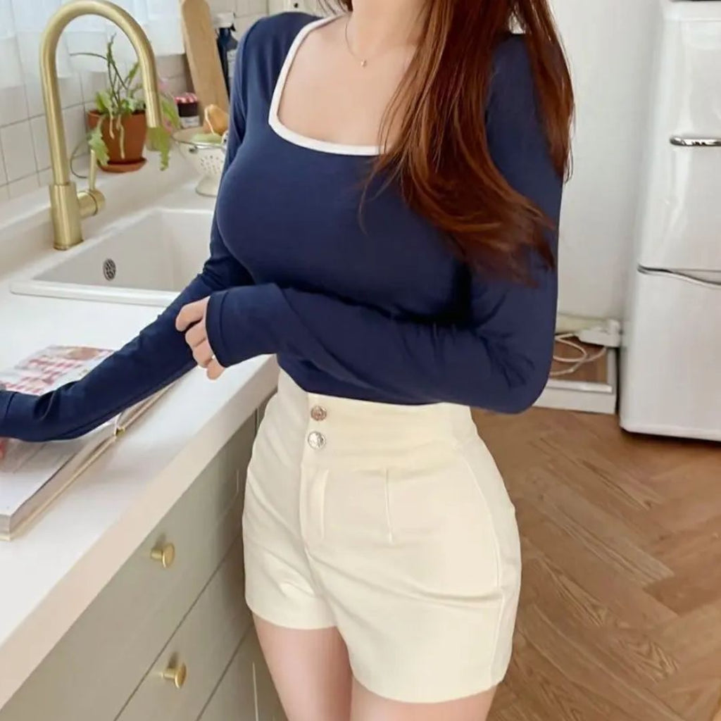 Ilse - Elegante High-Waist-Shorts