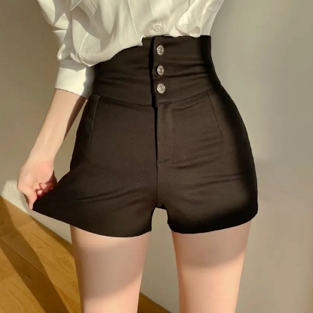 Ilse - Elegante High-Waist-Shorts