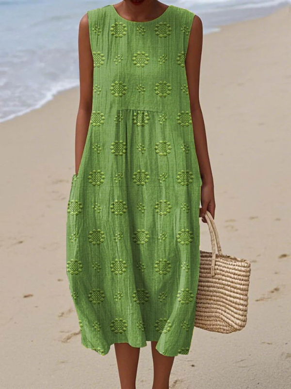 Isla - Midikleid für den Alltag mit sanftem Breeze