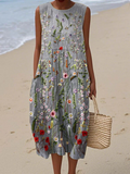 Aria - Casual Midi Dress