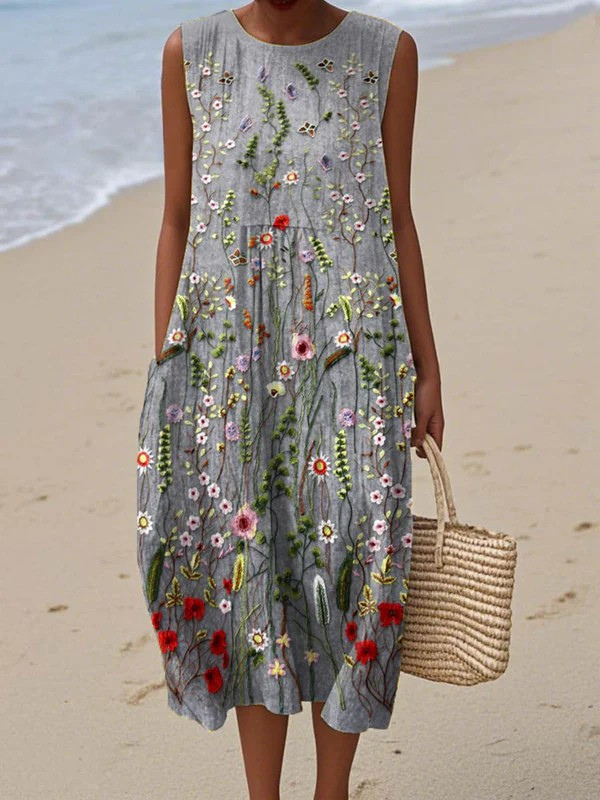 Aria - Casual Midi Dress