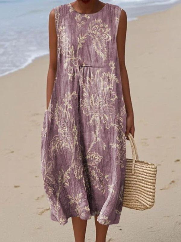 Celine - Sommerliches Midi-Kleid für den Alltag