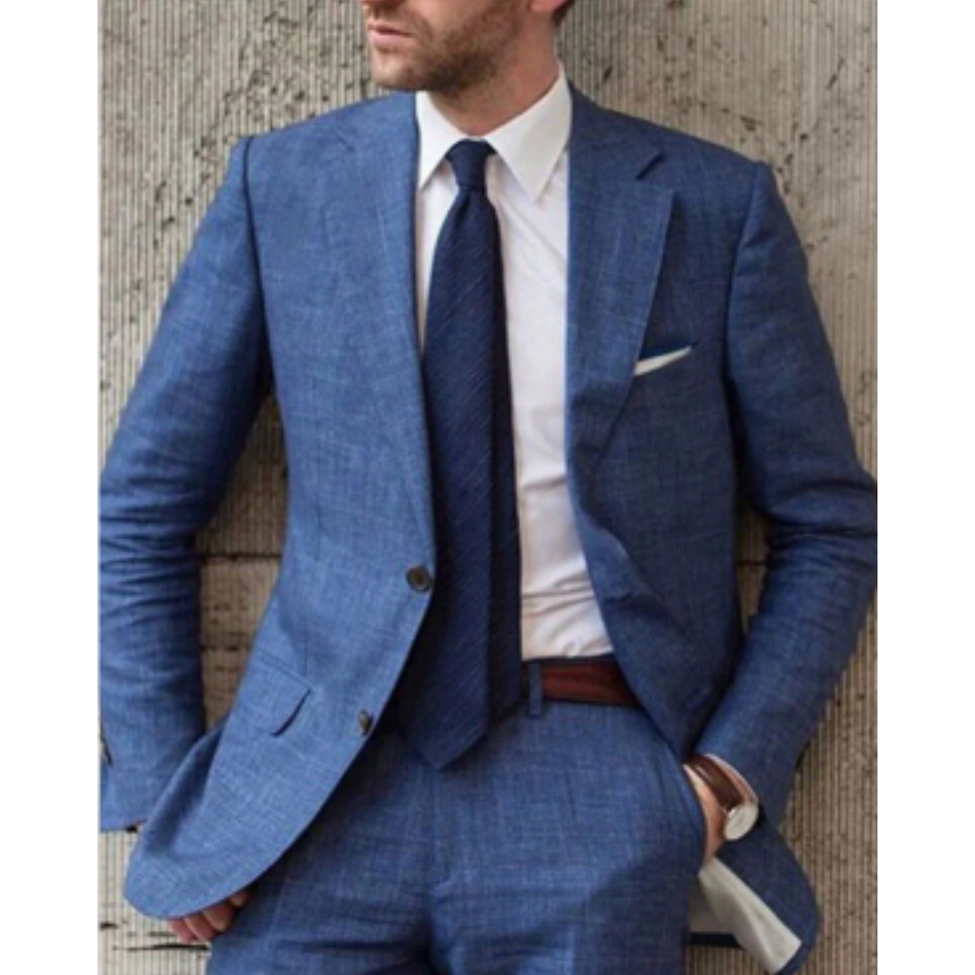 Herren Lässig Slim Fit Reverskragen Business Blazer