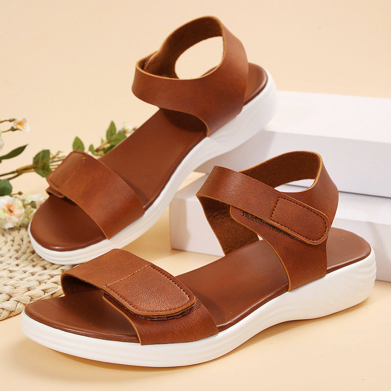 Damen Verstellbare Riemchen Sommer Sandalen