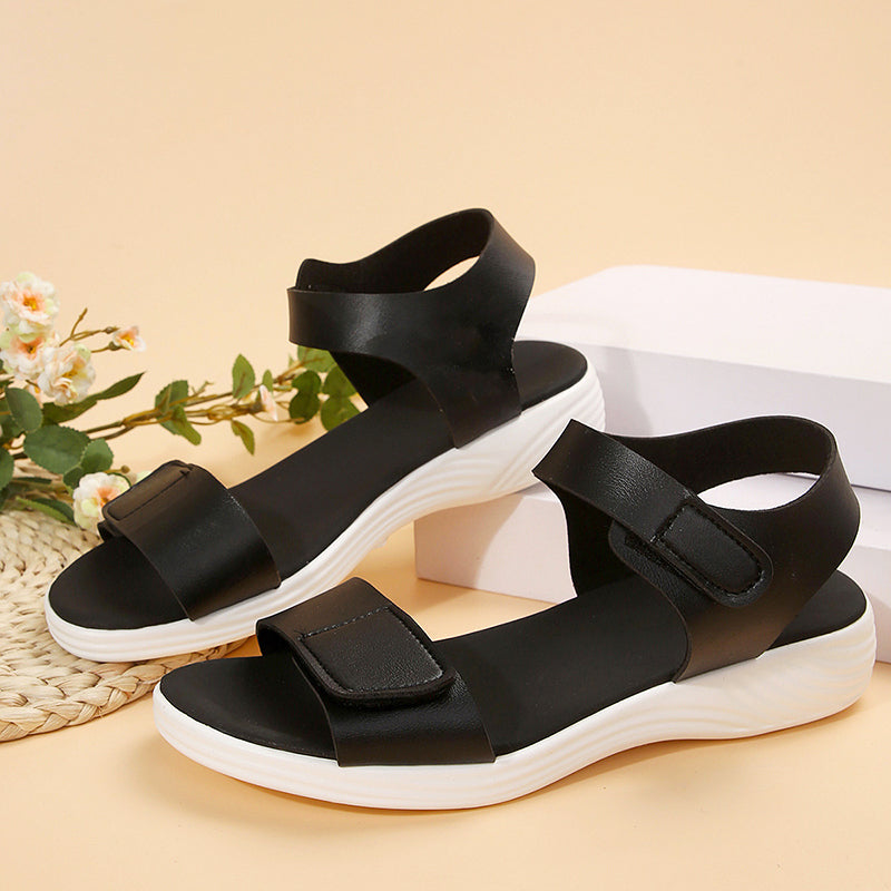 Damen Verstellbare Riemchen Sommer Sandalen